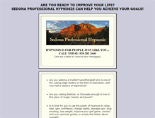 Tablet Screenshot of hypnotist-sedona.com